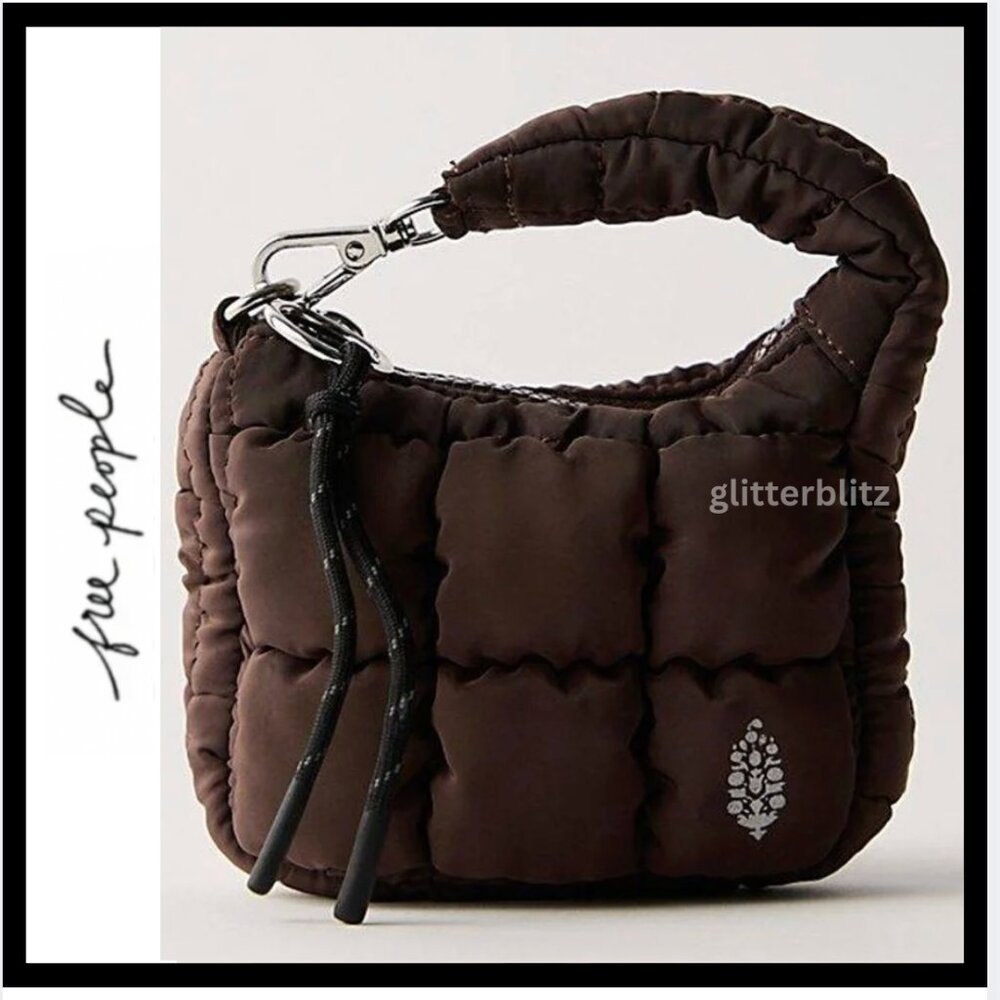 Free People Quilted Micro Pouch